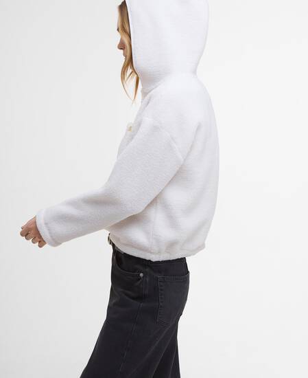 Fleece-Hoodie Lola Off White