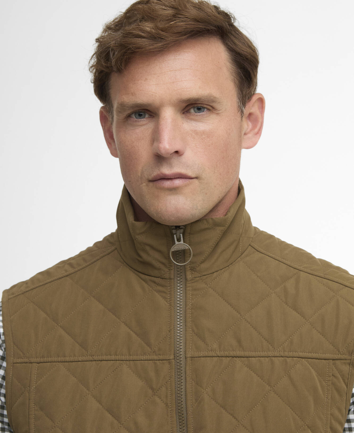Sander Quilted Gilet Beech image number 3