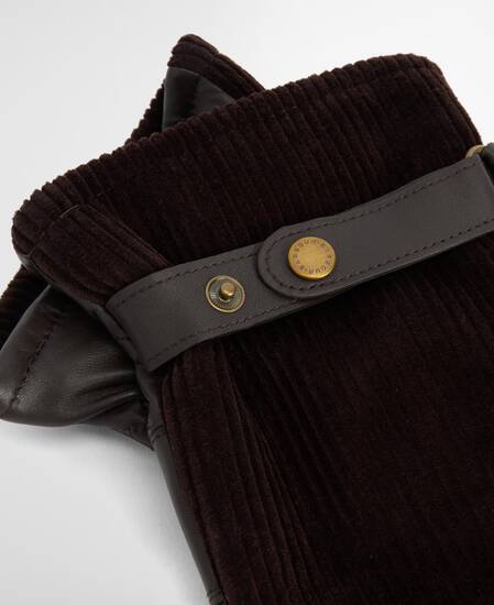 Nelson Leather Gloves Brown