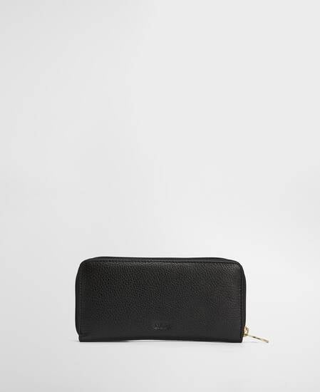 Birch Leather Matinee Purse Black Birch Leather Matinee Purse Black