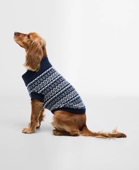 Hundepullover Marlow Fair Isle Navy