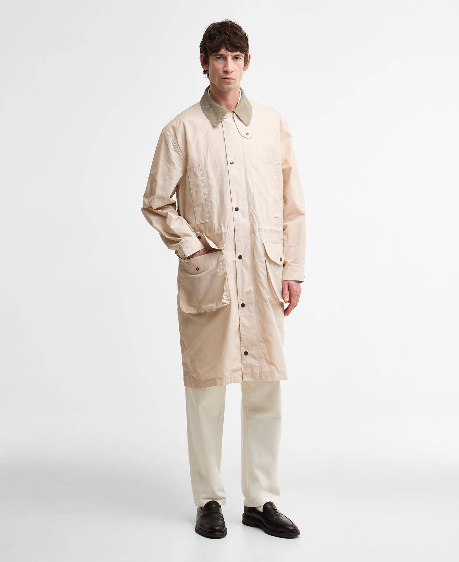Giacca casual Endurance Barbour x Kaptain Sunshine Oatmeal image number 1