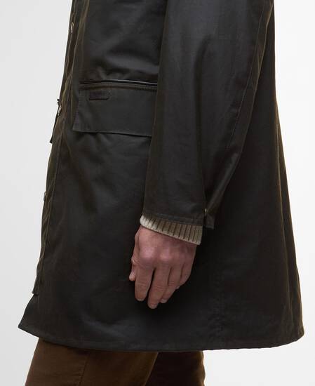 Impermeabile cerato Country Olive