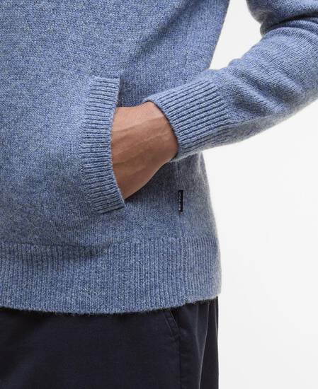 Talder Half-Zip Jumper Bluestone