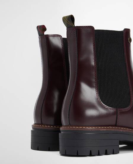 Marla Chelsea Boots Cherry Glace