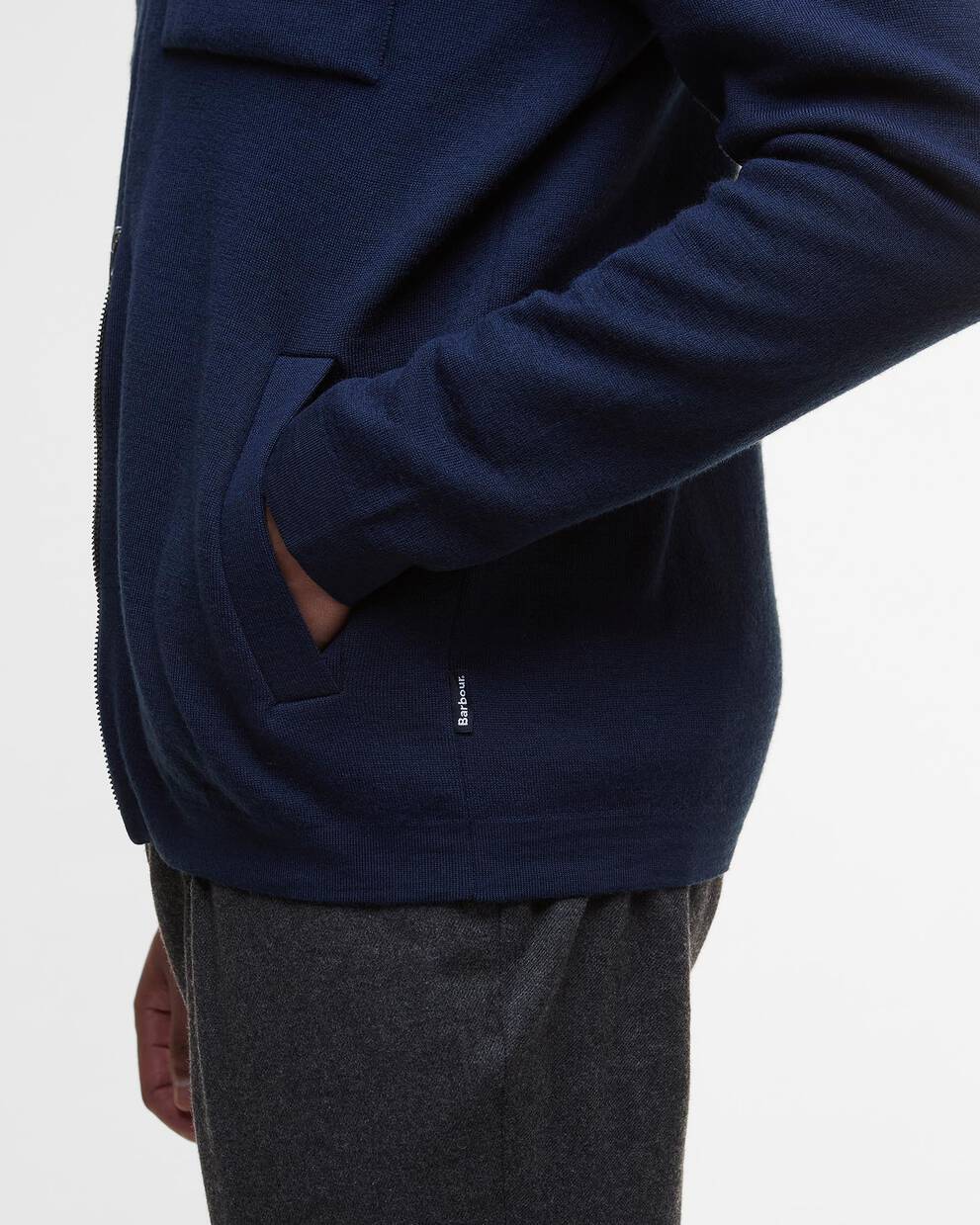 Croscombe Zip-Up Cardigan