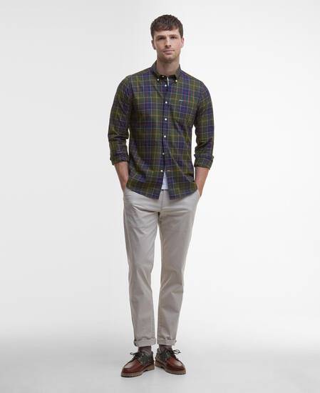 Wetheram Tailored Long-Sleeved Shirt Classic Tartan