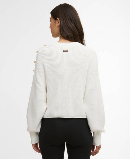 Alexis Crew-Neck Jumper Off White