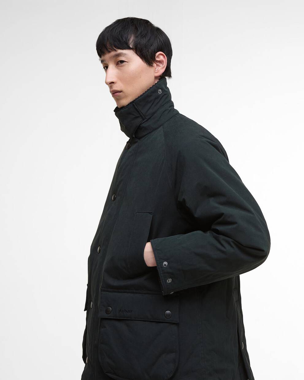 Oversized Bedale Padded Casual Jacket