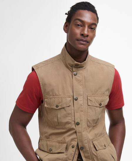Casual Corbridge Gilet Stone