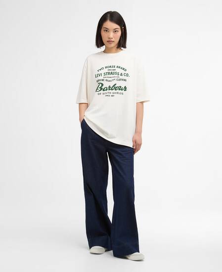 Barbour x Levi's Graphic T-Shirt Whisper White Barbour x Levi's Graphic T-Shirt Whisper White