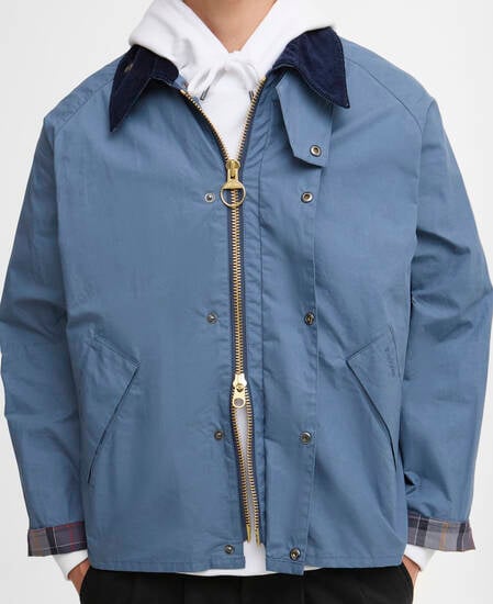 Transport Casual Jacket Washed Blue