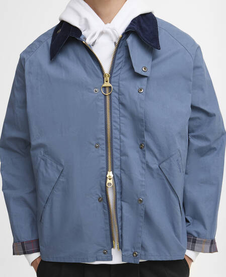 Transport Casual Jacket Washed Blue