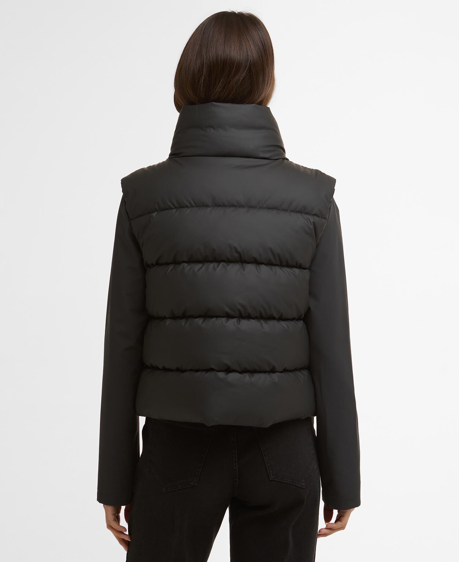 Phoenix Quilted Sweat Black