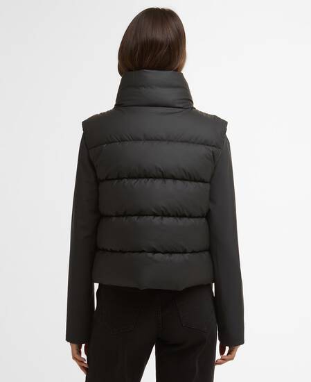 Phoenix Quilted Sweat Black