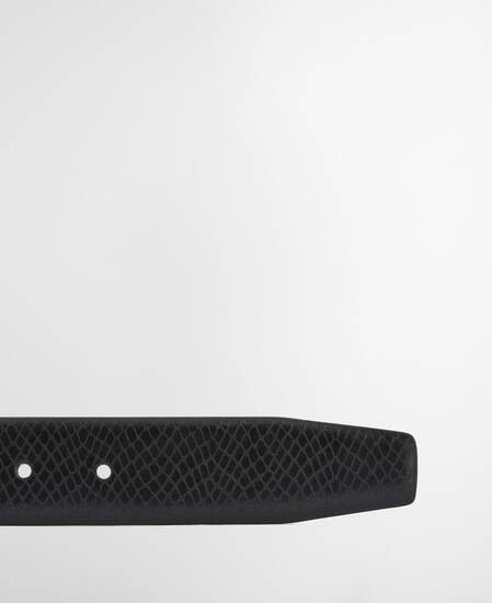 Jaspar Leather Belt Black