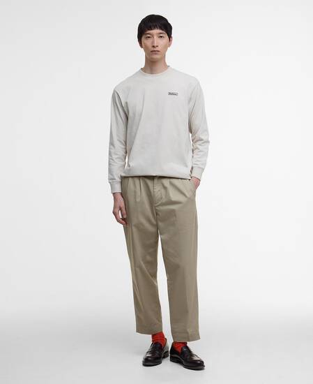 Walton Oversized Long-Sleeved T-Shirt Mist