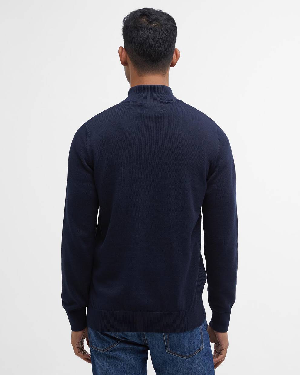Cotton Half-Zip Jumper