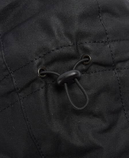 Waxed Storm Hood Classic Black