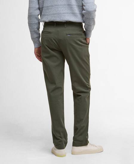Comfort Stretch Tailored Trousers Olive