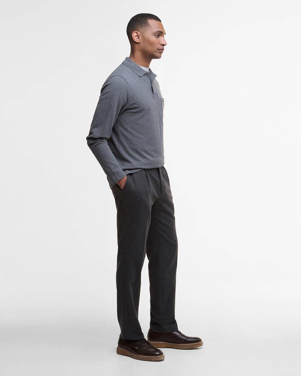 Furness Long-Sleeved Polo Shirt