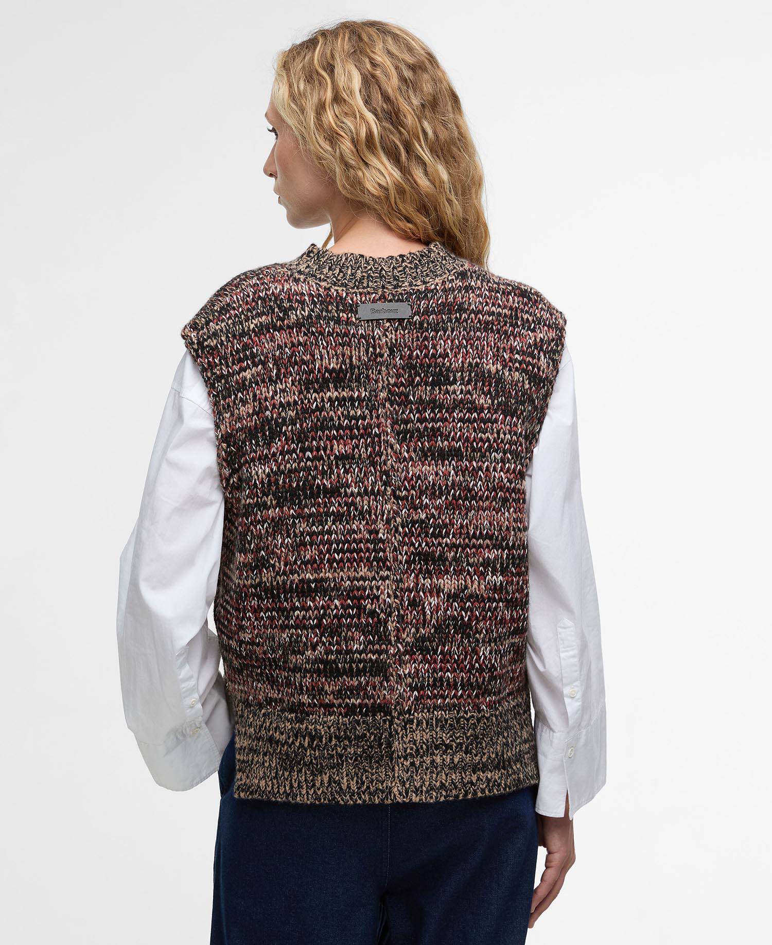 Alara Merino-Blend Knitted Vest Multi image number 2