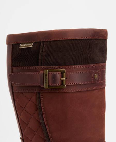 Stiefel Beaconsfield Knee-High Mahogony/Choc Nubuck