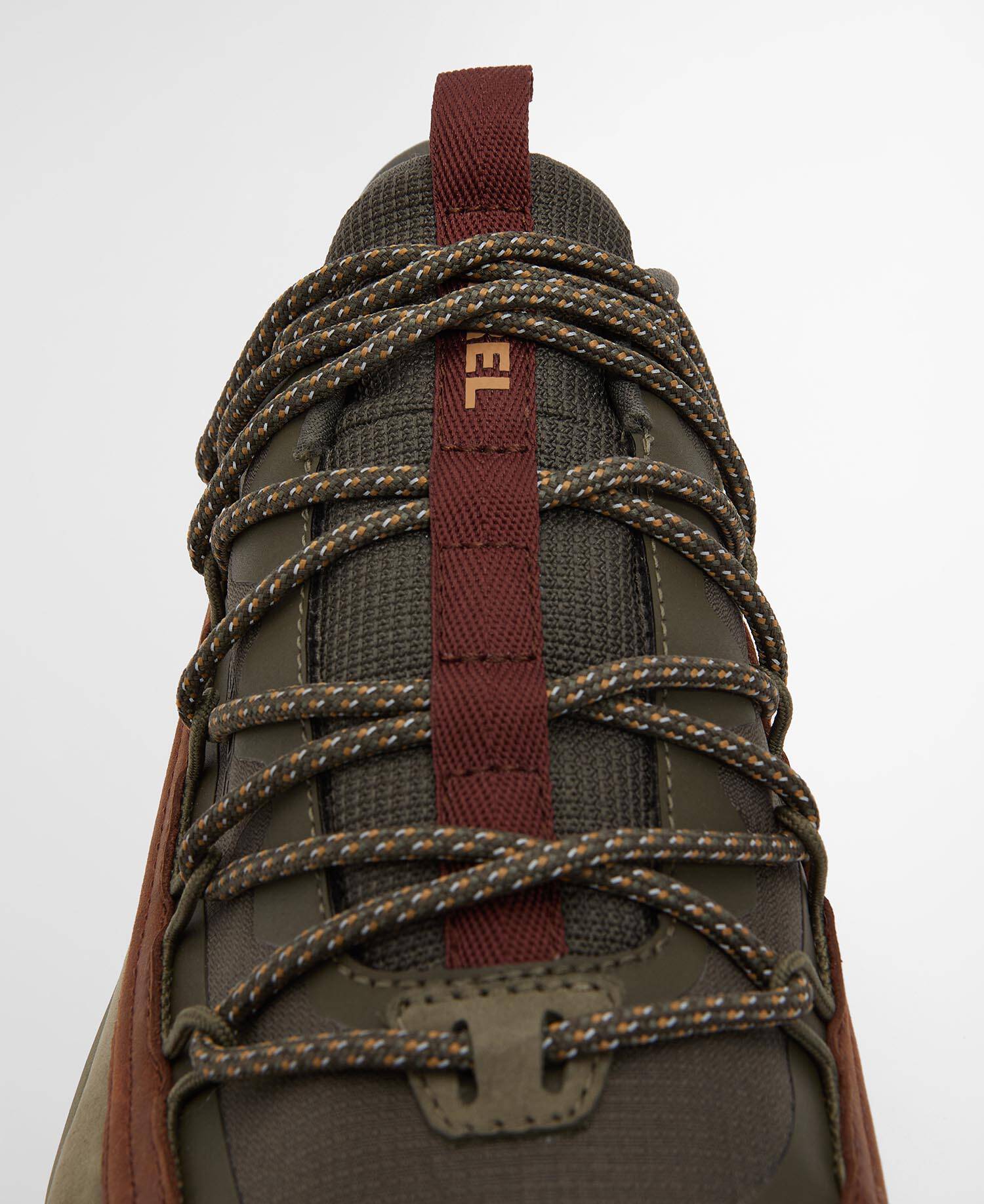 Barbour x SOREL Callsign Horizon GTX Waterproof Trainers Olive image number 4