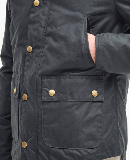 Reelin Waxed Jacket Sage