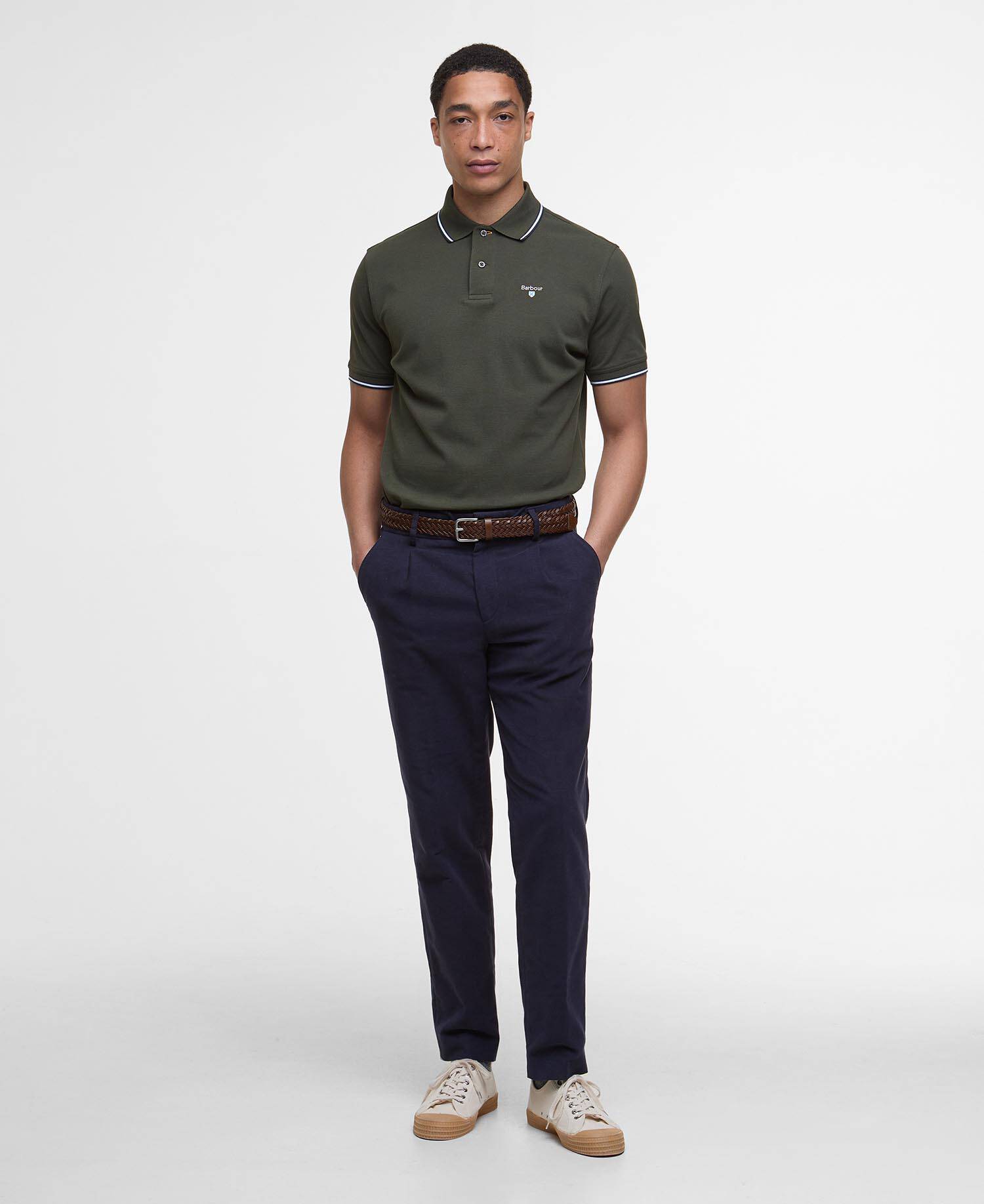 Fielding Tailored Short-Sleeved Polo Shirt image number 1
