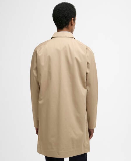 Rokig Lightweight Mac Jacket Washed Stone/Highland Loch