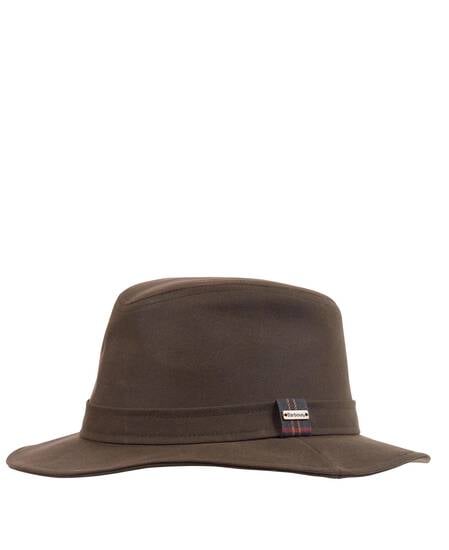 Vintage Waxed Bushman Hat Olive