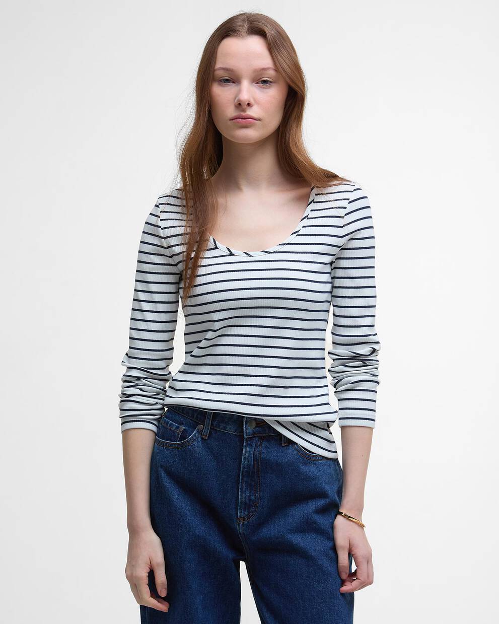 Blake Striped Long-Sleeved T-Shirt