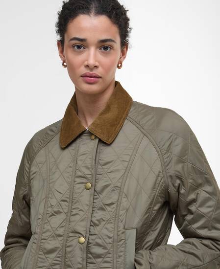 Giacca Beadnell Polarquilt Military Brown