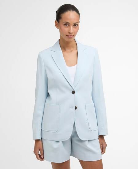 Blazer Salthill Mineral Blue/Dress Tartan