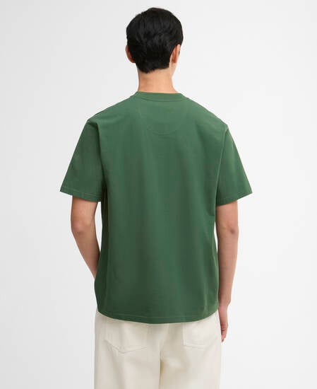 T-Shirt Dalton Logo Oversized Racing Green