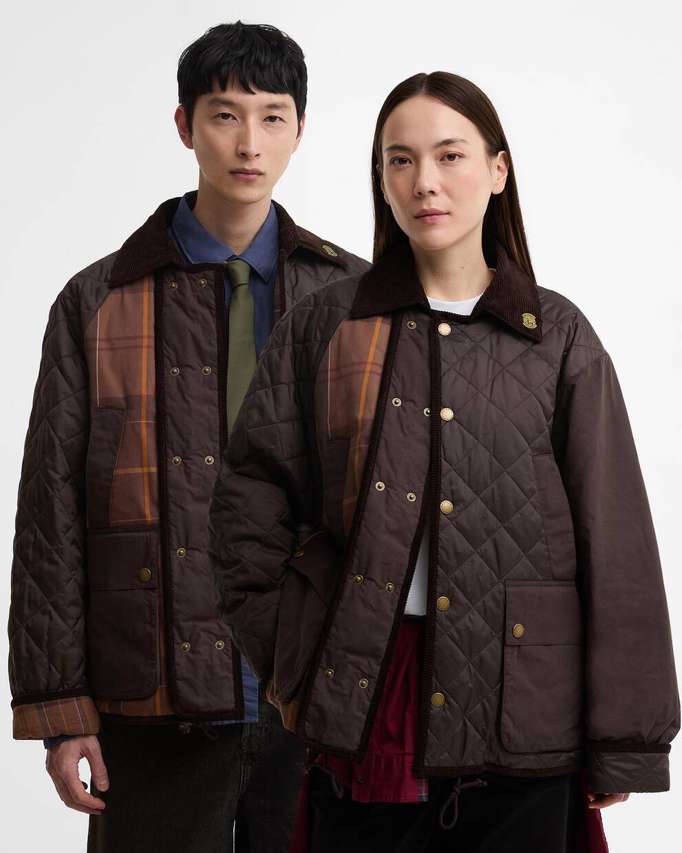 Giacca trapuntata Fendale Barbour x Feng Chen