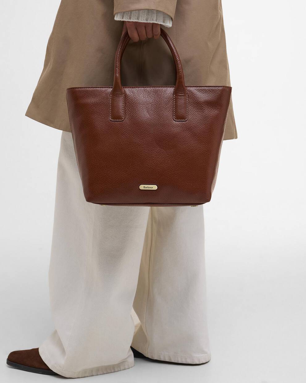 Birch Leather Tote Bag