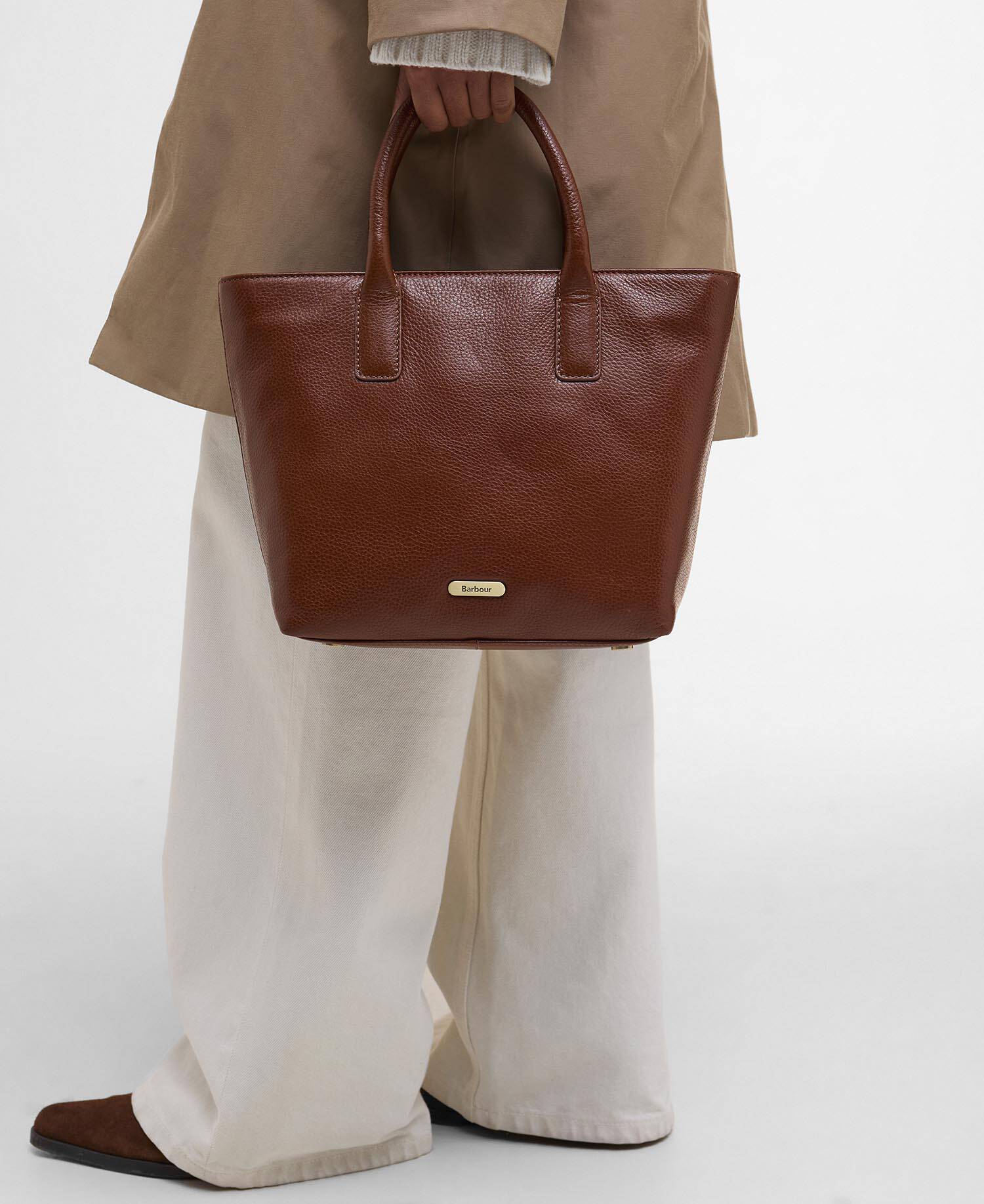 Birch Leather Tote Bag image number 5