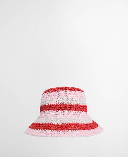 Esther Crochet Hat Poppy Red Mix