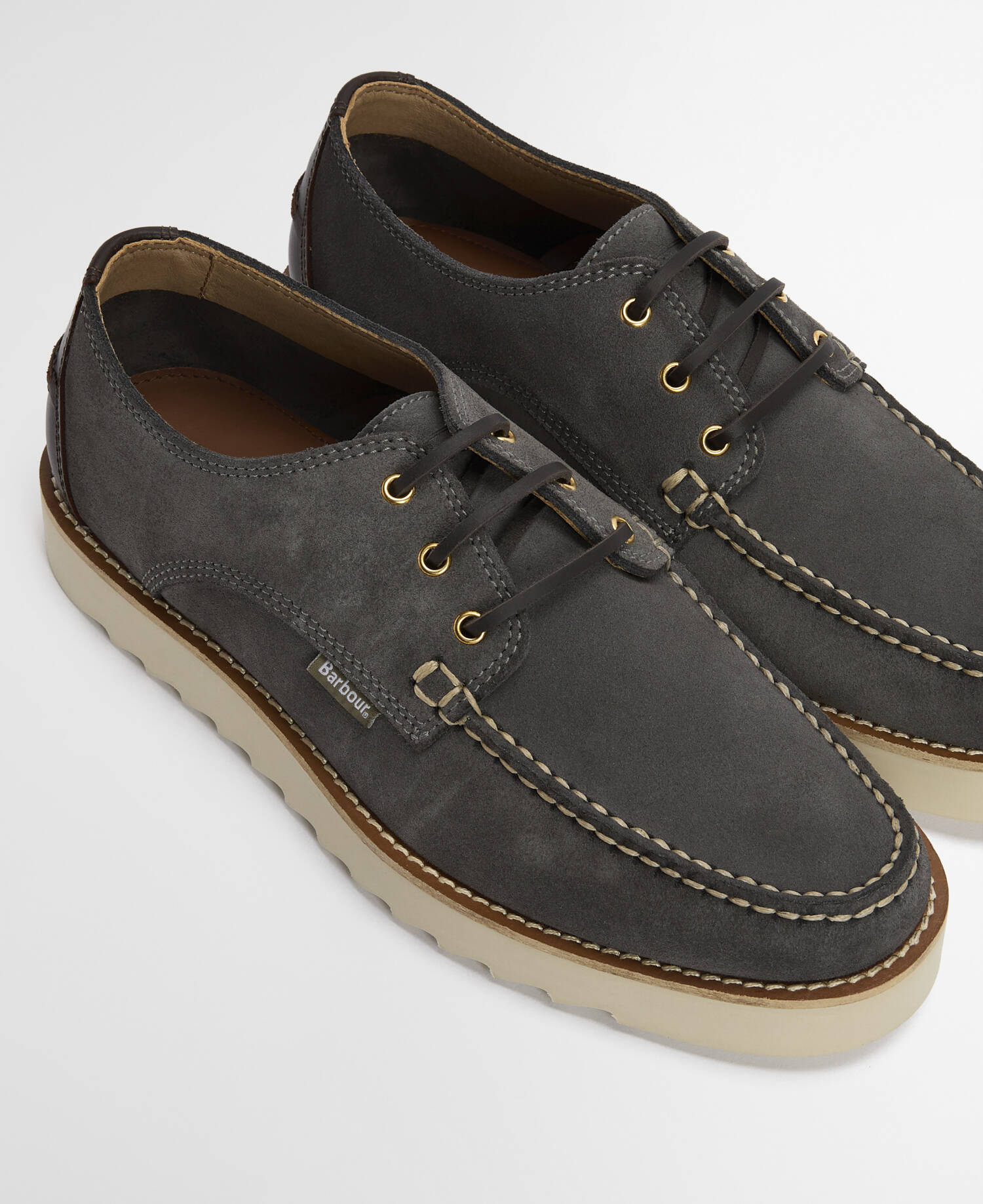 Scarpe derby Aydon Slate Grey Suede image number 2