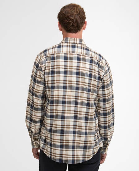 Hunwick Regular Shirt Navy