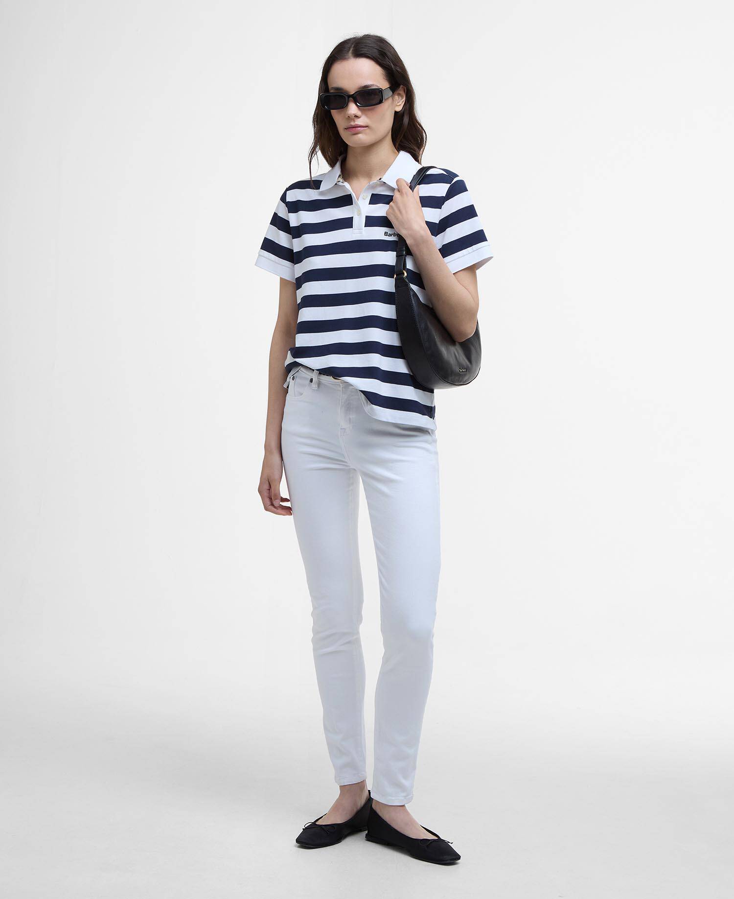 Ashbourne Striped Polo Shirt image number 1