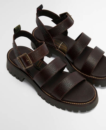 Gabby Sandal Dark Brown