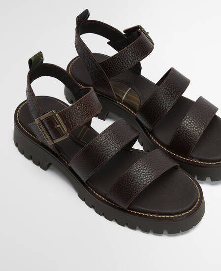 Gabby Sandal Dark Brown