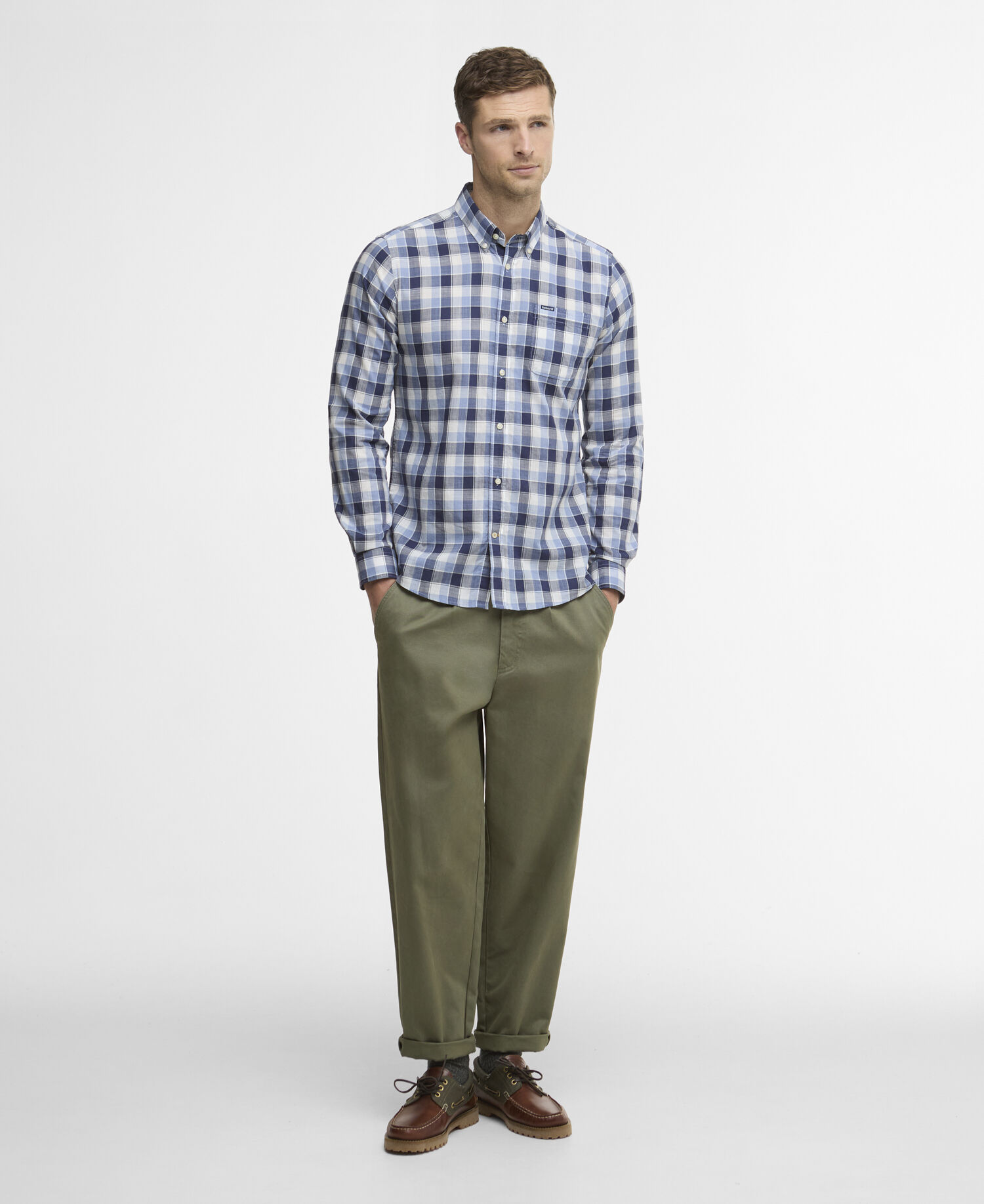 Hemd Harwood Gingham Tailored Blue