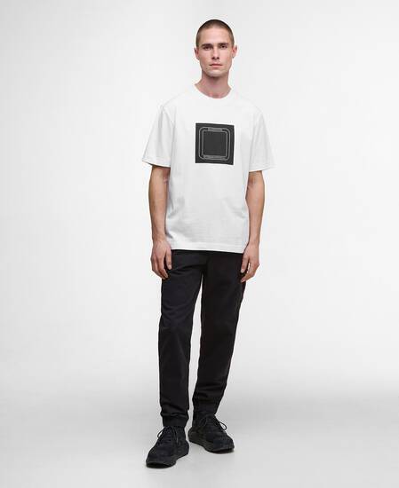 Loop Graphic T-Shirt White Loop Graphic T-Shirt White