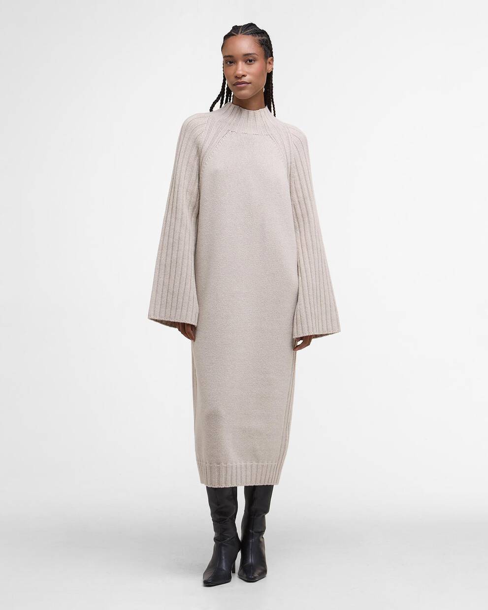 Abito midi in maglia Vera