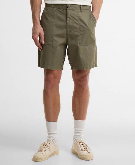 Sherburn Shorts Dusty Olive