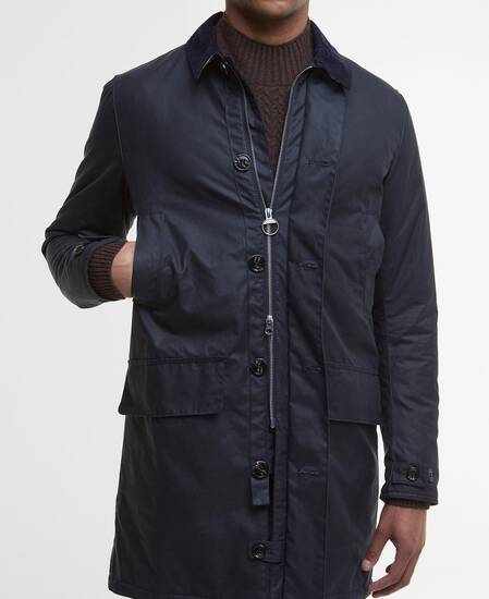 Waxed Mac Navy/Midnight Oak